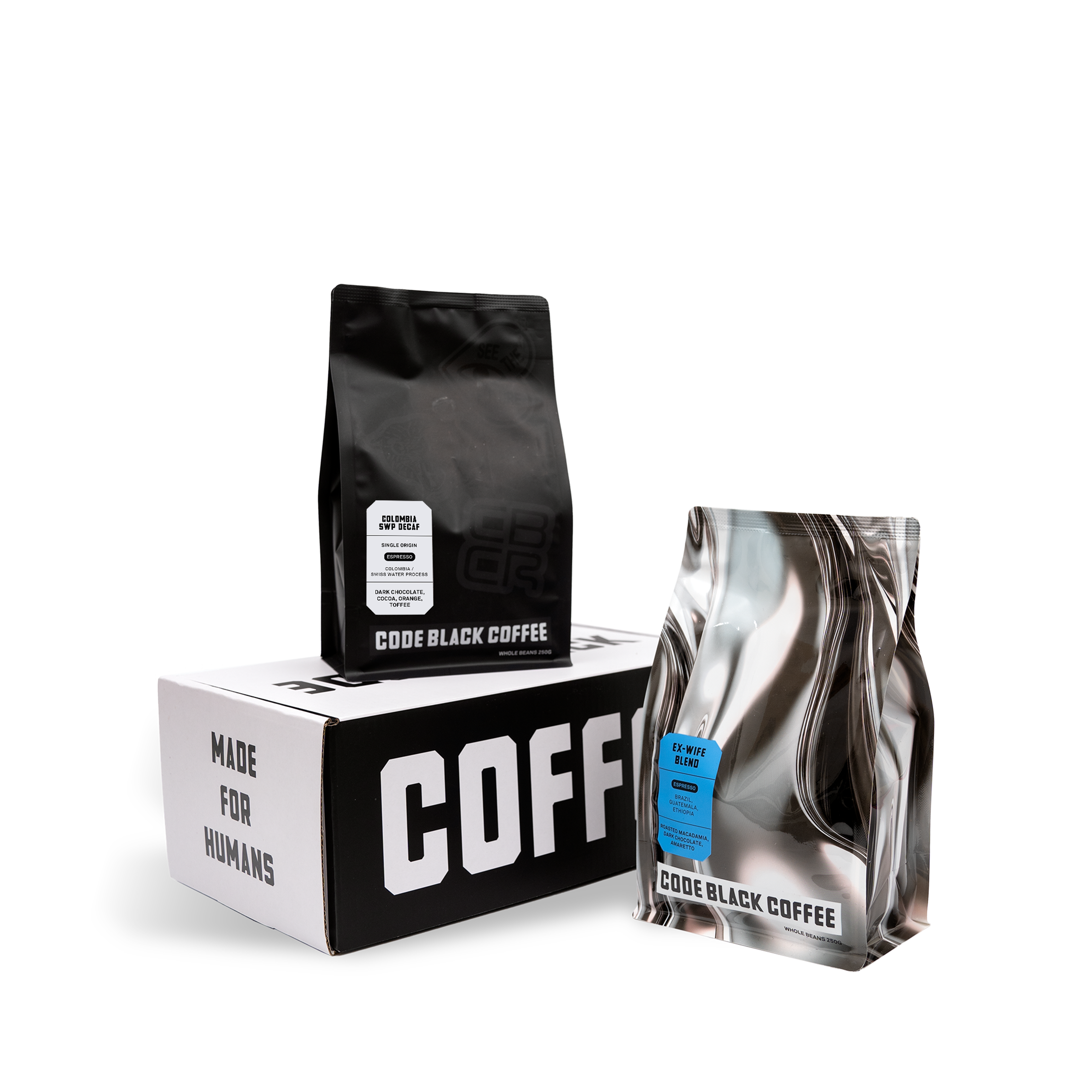 Code Black Coffee x Decaf x Ex-Wife Bundle